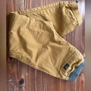 Boys LLBean size 8 Tan Jogger Pants